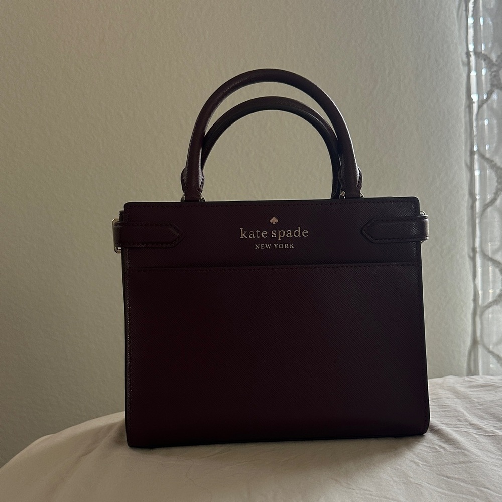 Kate Spade Deep Burgundy Putse and Cardholder - Picture 4 of 5